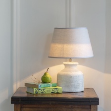 Bella Stoneware Lamp by Grand Illusions